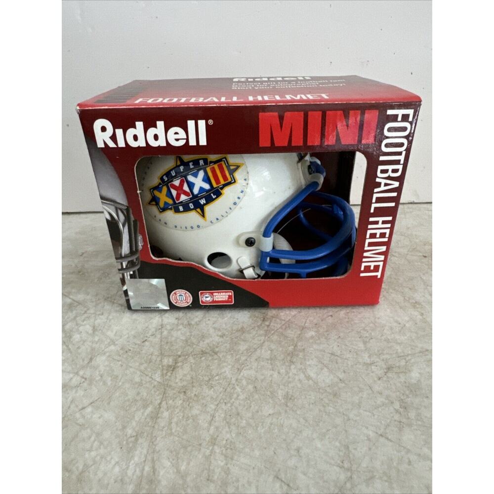 Riddell Mini Football Helmet Super Bowl 32 XXXII San Diego California